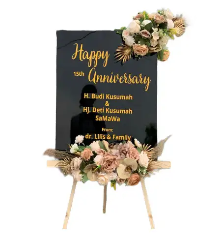 Papan Bunga Akrilik Gulangpongge